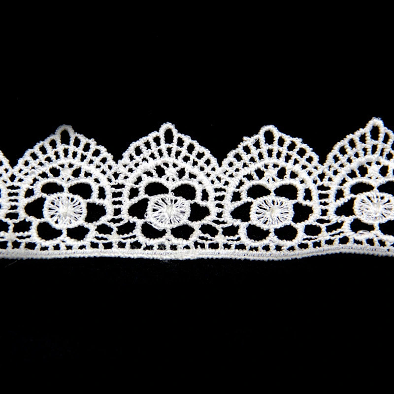 3CM High Quality Eco-Friendly Chemical Embroidery Polyester Lace