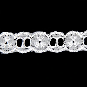 2CM 2018 New Lace Embroidery TC Polyester Cotton Lace for Decoration