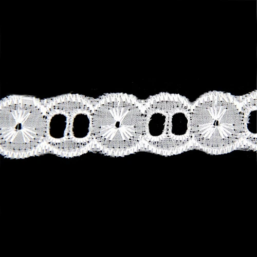 2CM 2018 New Lace Embroidery TC Polyester Cotton Lace for Decoration