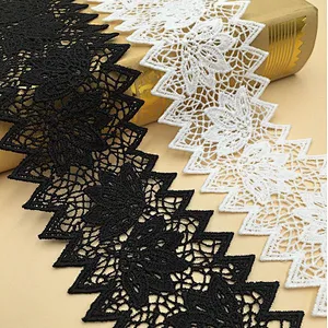 fashion african design chemical embroidery lace for  bridal dress