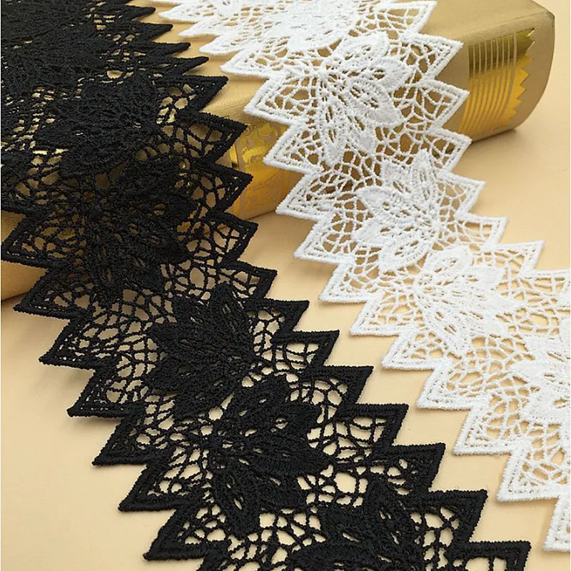 fashion african design chemical embroidery lace for  bridal dress