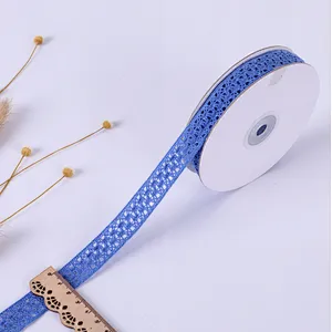2 cm african colorful double cotton/polyester  lace trim