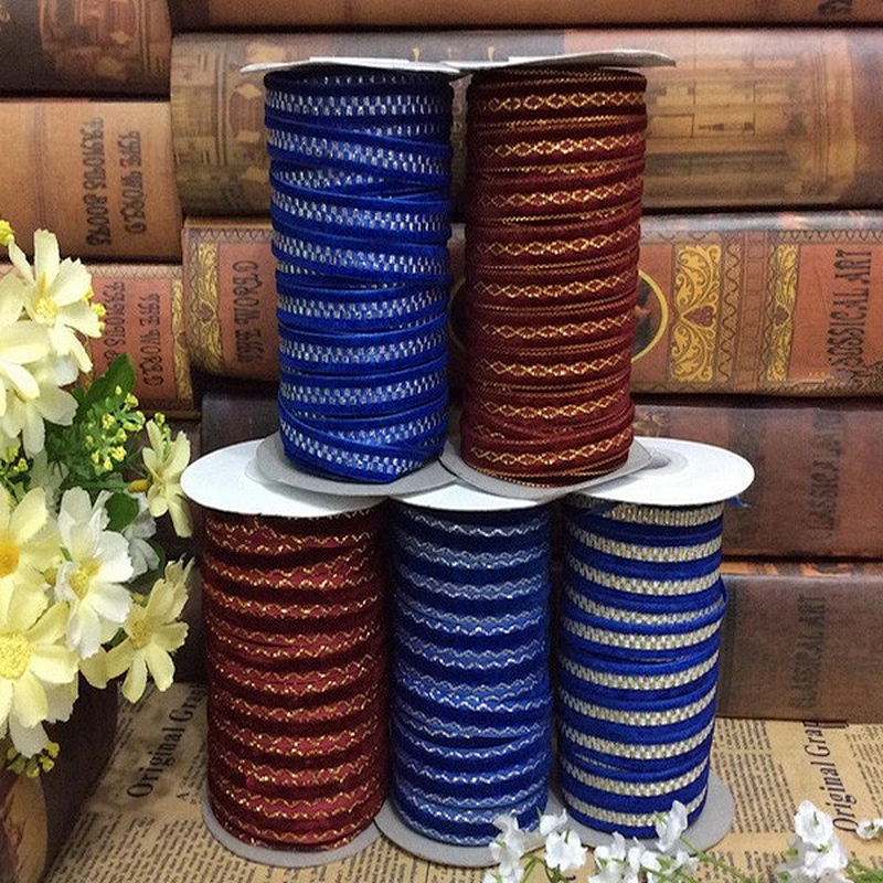 Wholesales Woven Cotton Velvet Ribbon