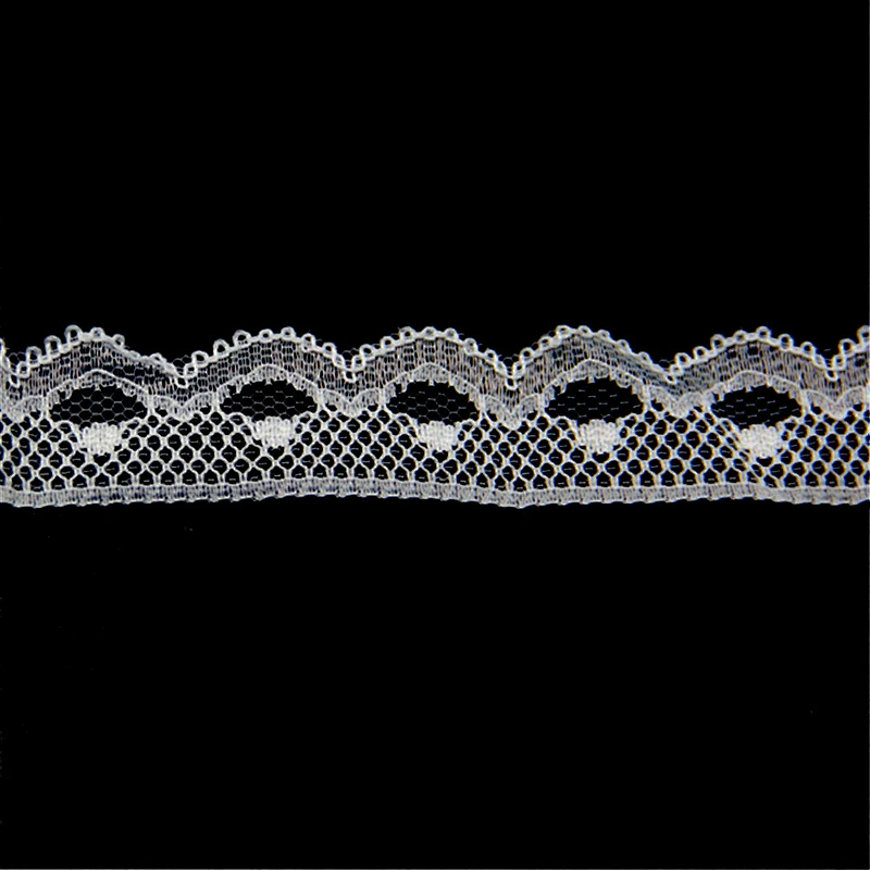 1.8cm Lycra Nylon Spandex Elastic Lace for Cloth Decoration