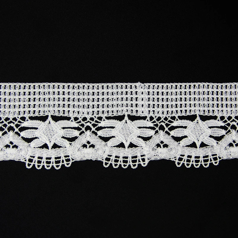 6cm High Quality Decorative Pattern Clothing Milk Yarn Lace