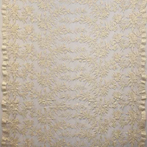 French Organza Lace Fabric African Tulle Mesh Lace Fabric For Nigeria Party Dress