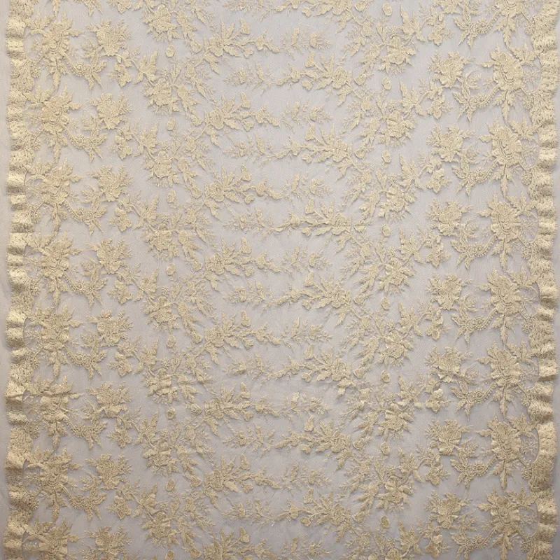 French Organza Lace Fabric African Tulle Mesh Lace Fabric For Nigeria Party Dress