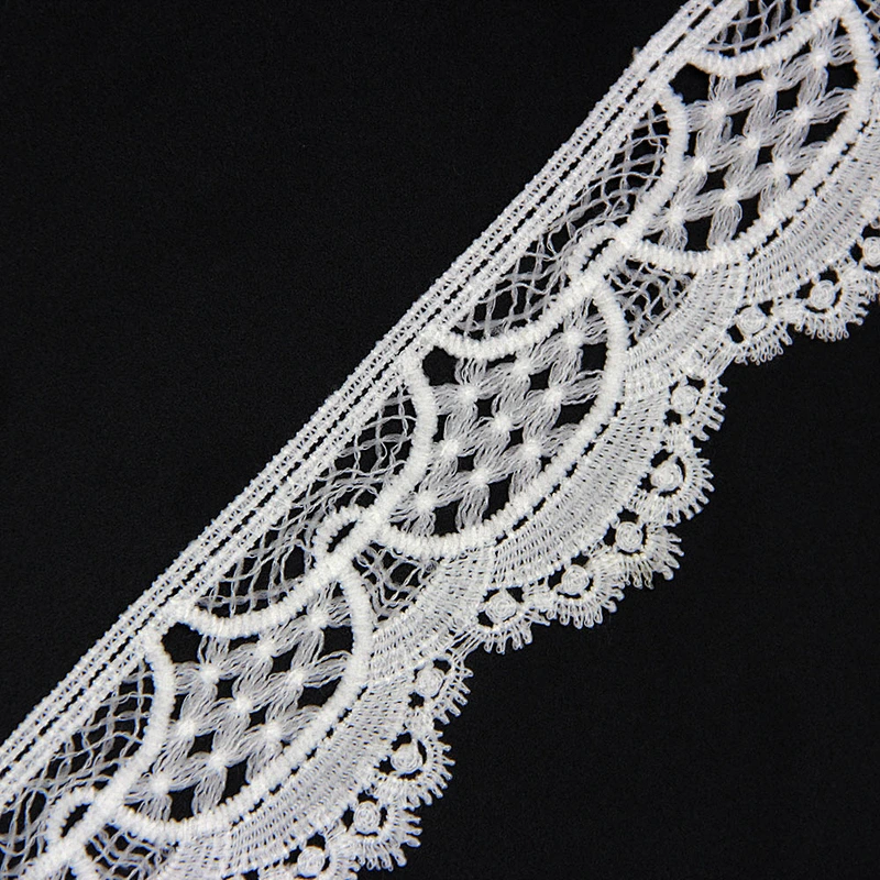 5cm New Fashion Mixed Net Patterns Milk Yarn Chemical Lace