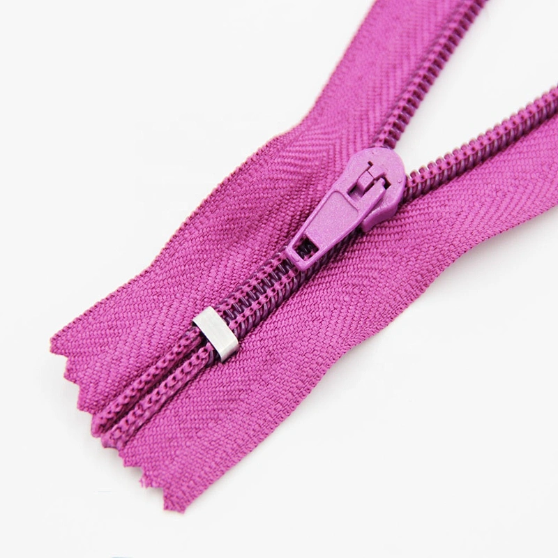 Professional supplier #5 Colorful Nylon Zipper For Bag