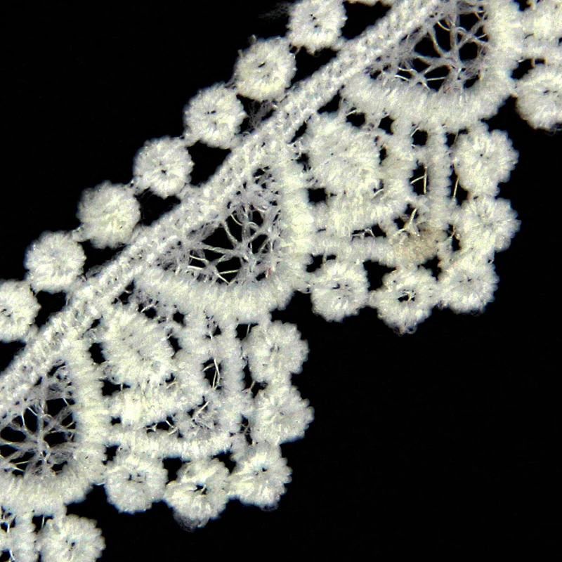3.5cm Strong sense of hierarchy Flowers Clothing Cotton Lace