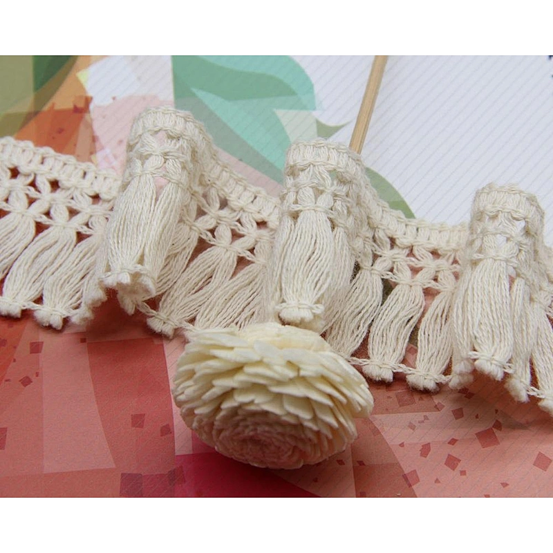 4cm Diverse Vintage Cotton Soluble lace Crochet Trim Wedding Bridal Ribbon