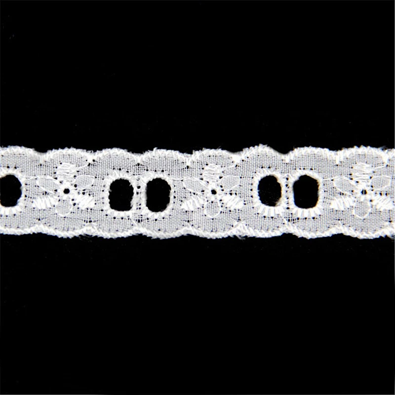 2CM 2018 New Lace Embroidery TC Polyester Cotton Lace for Decoration