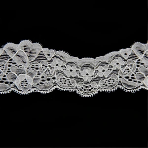 2.4cm Lycra Nylon Spandex Lace Fabric