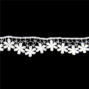 2.5cm  Flower Shape New Style 100% Cotton Polish Lace