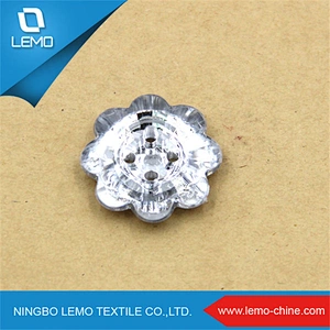 2018 Manufacture Fashion Acrylic Rhinestone Button Transparent