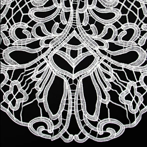 42cm Spring New Style Assorted Pattern Milk Yarn porous Collar Lace