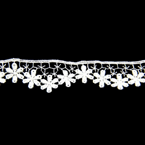 3CM Water Soluble Cotton Embroidery Lace Trim Saree Border Lace