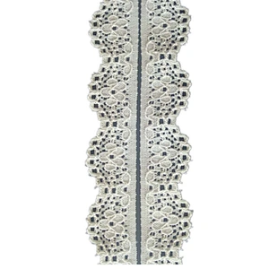 1.6CM Elastic Scallop Spandex Nylon  Lace Trim