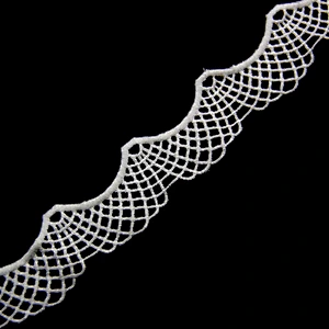 8cm 3d Embroidery Bridal Lace Fabric for Cloth Decoration