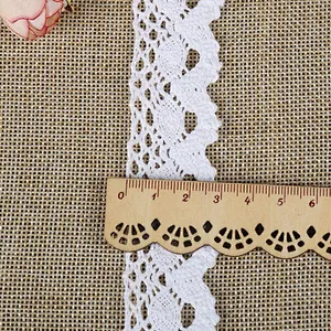China factory supply african wholesale trim lace cotton chemical lace trim