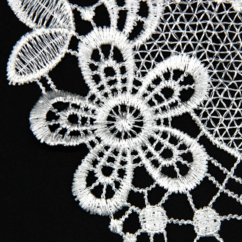 17.5cm Vigorous Flower Patterns with Decoration Polyester Collar Lace