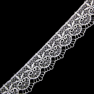 4cm Wholesale Custom Water Soluble Lace Trim for Tablecloth