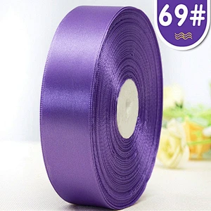 lemo High Quality Customised Colorful Wholesales Satin Ribbon