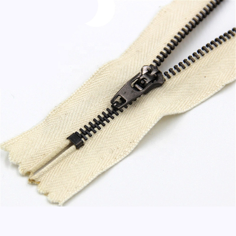 3#4#5# Manufacturing Metal Brass Zipper