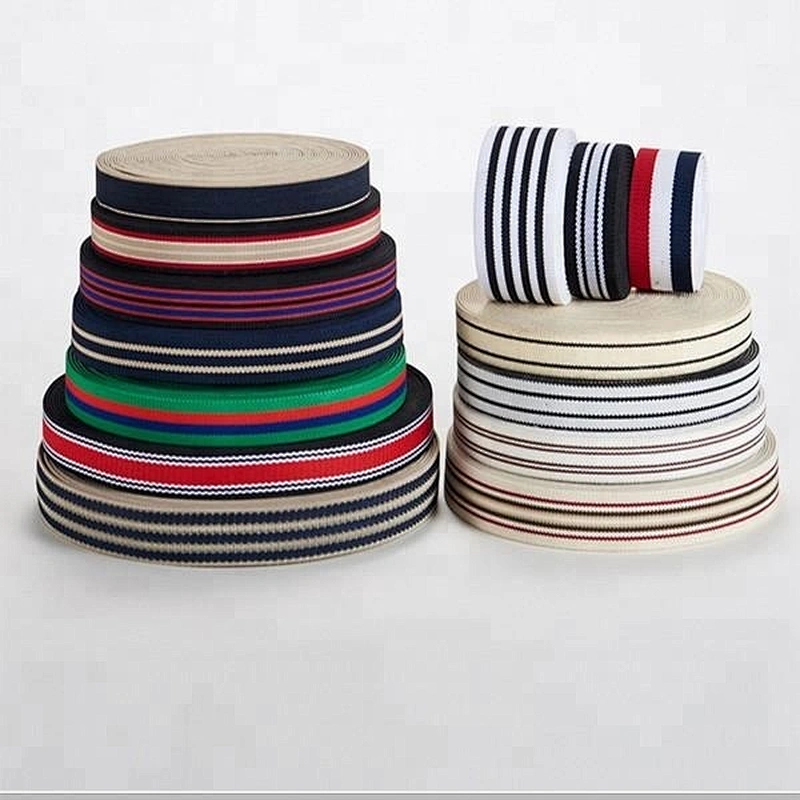 2 inch Round Textile Elastic Band for Shirt