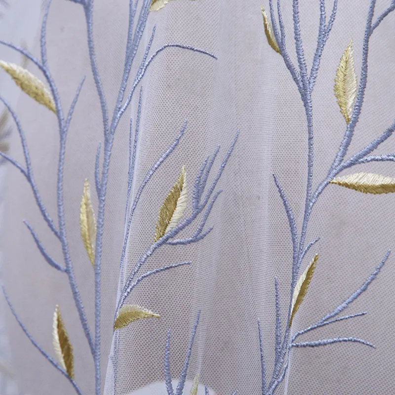 China wholesale african embroidery mesh lace fabrics 5 yard