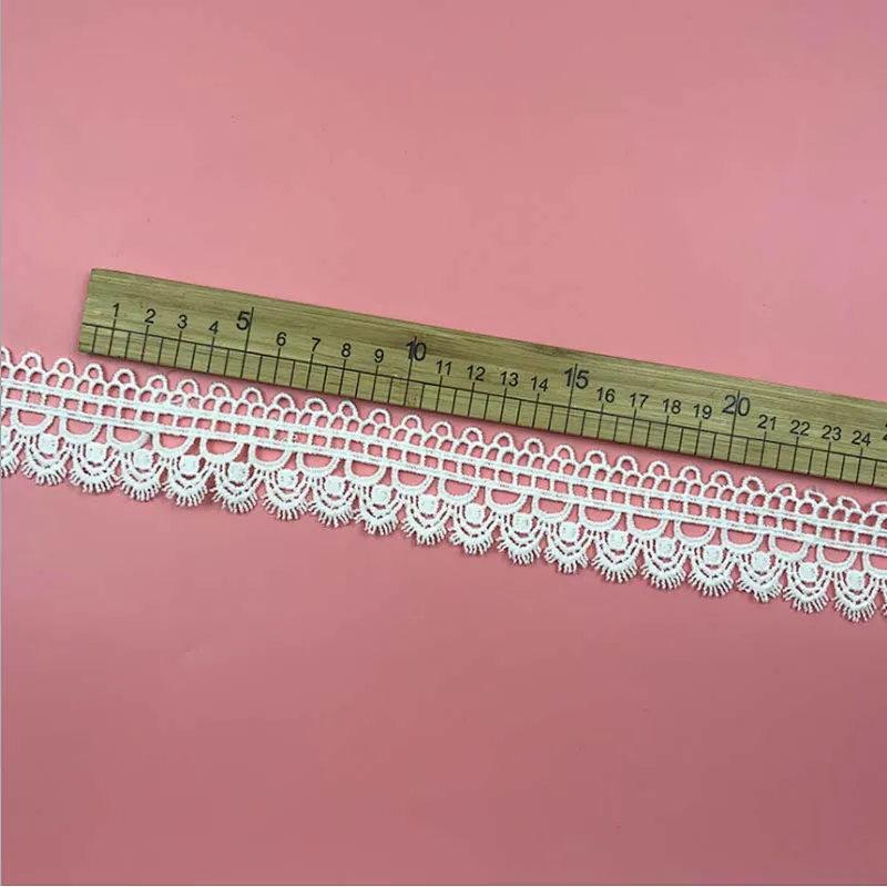 Hot sale different design hollow lace Garment home afican/french designs polyester embroidery lace for dress