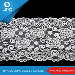 Spanish India Mumbai Lace, Elastic Lace Fabric