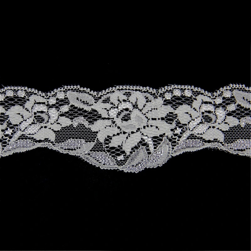 3.5CM Lingerie Stretch Elastic Spandex Nylon Lace