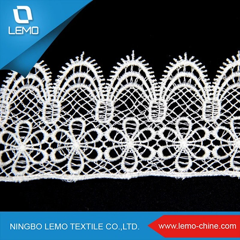 Nylon Cotton Lace For Garment, Exquisite Lace New Design