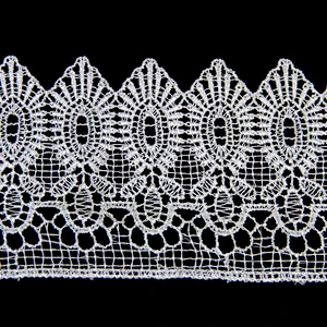 15 yard  6cm Fancy Embroidery Polyester Chemical Lace Trim