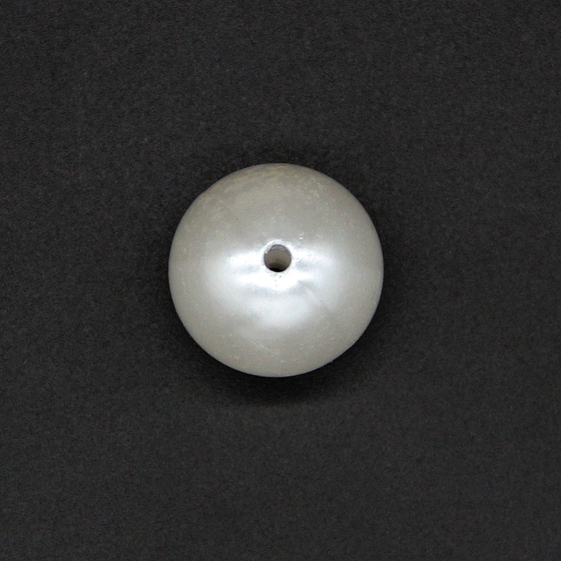 Pure White DIY Spherical 20mm ABS Pearl Beads