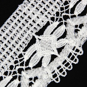 6cm High Quality Decorative Pattern Clothing Milk Yarn Lace