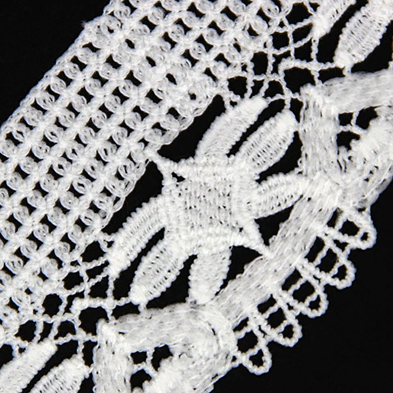 6cm High Quality Decorative Pattern Clothing Milk Yarn Lace