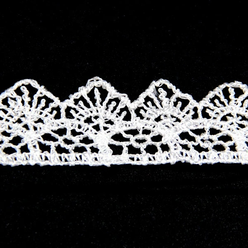 3CM High Quality Water Soluble  Embroidery Chemical Polyester Lace for Dress