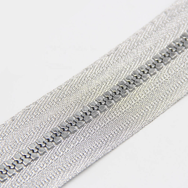 5# Resin Derlin Plastic zipper Silver tooth