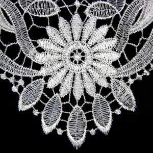 16.5cm New Typle Flower Patterns with Decoration Polyester Collar Lace