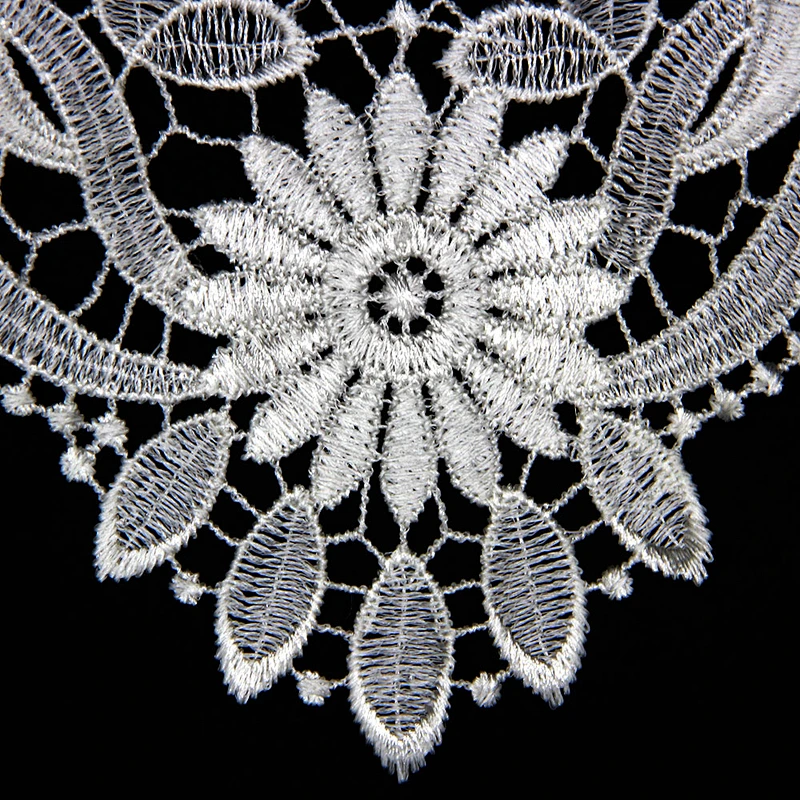 16.5cm New Typle Flower Patterns with Decoration Polyester Collar Lace