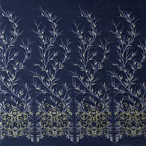 China wholesale african embroidery mesh lace fabrics 5 yard