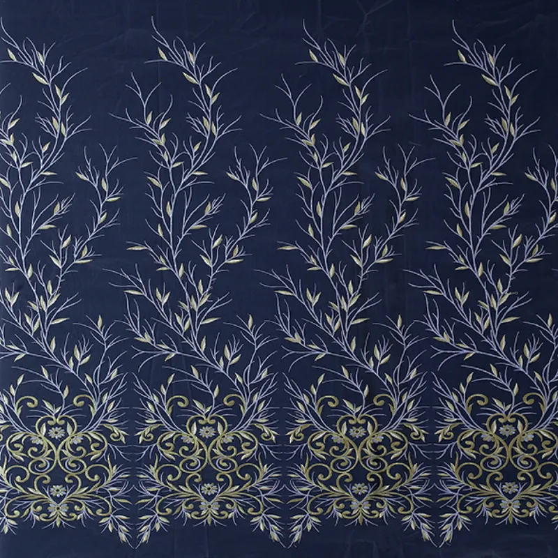 China wholesale african embroidery mesh lace fabrics 5 yard