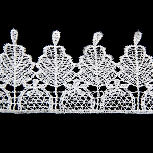 7CM Chemical Embroidery Guipure Chemical Lace Trim for Clothing
