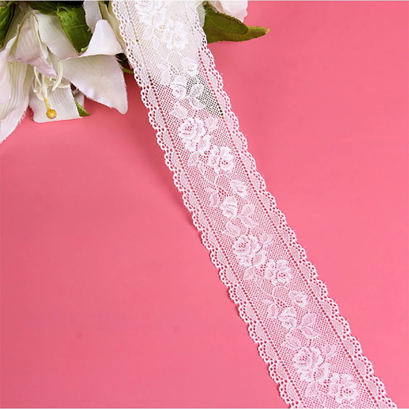 6cm Wholesale Elastic Spandex Nylon Lace for Underwear