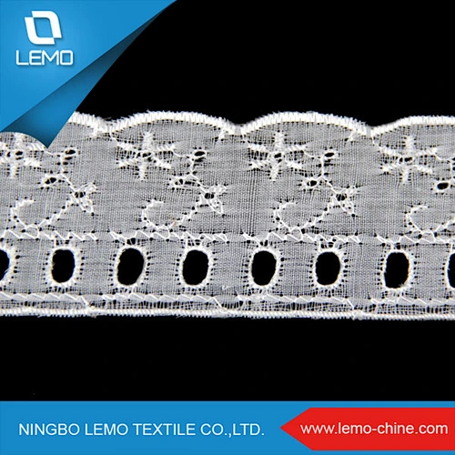 Lemo Embroidery TC Lace For African Bazin Dress