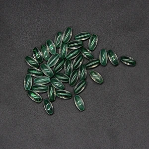 Spindle Shape 12mm New Fashion Green ABS Plastic Beads