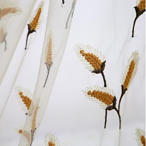 wholesale 2019 New design african mesh embroidery tulle lace fabric
