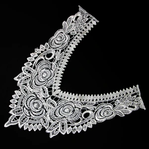 14.5cm Artistic Flower Pattern Polyester Collar Lace